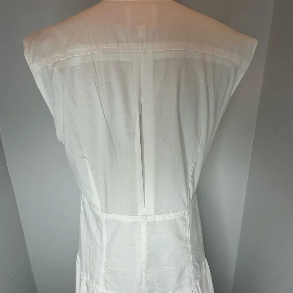 Parker Abria Sleeveless Drop Waist Cotton Sundress - Picture 7 of 14